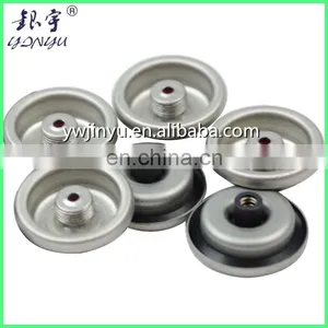 1/2-16, 7/16-28 Female Aerosol Valve for Refrigerant Charging Gas R134a Spray Valves thumbnail-2