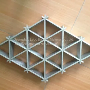 Indoor Metal Grid Ceilings Aluminum Decorative Metal Ceiling Aluminum thumbnail-3