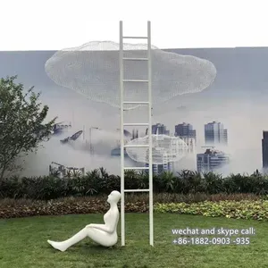 Large Size Garden Sculpture Man and Nature Customized Sculpture thumbnail-1