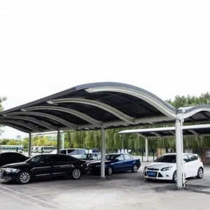 Solar Car Canopy Residential Solar Carport Suitable For Parks thumbnail-1