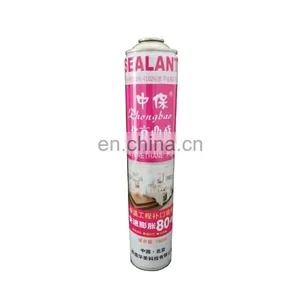 China Aluminium Aerosol Cans Empty and pu Fome Sealant Polyurethane Foam 750ml thumbnail-1