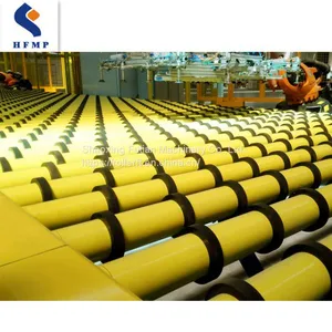 Float Glass Production Line Parts EPDM High Quality Rubber Coated Steel Roller thumbnail-3