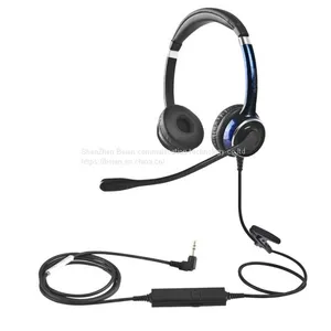 China Beien FC22 PA Business Telephone Headset for Call Center Customer Service Multimedia Teaching Headset thumbnail-2