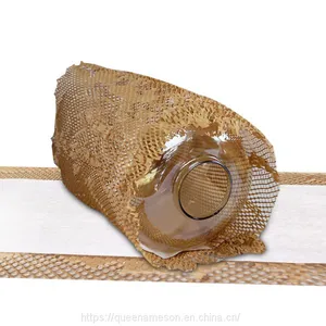 Factory Direct Anti Sracth Honeycombe Kraft Paper Wrap Roll thumbnail-2