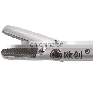 Reusable V-shaped Straight Needle Holder Forcpes Laparoscopic Instruments thumbnail-2