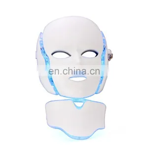 YK-L01 7 Colors Infrared Light Face and Neck Whitening Facial Mask Face Lifting LED Light Therapy Mask thumbnail-3