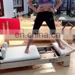 White Maple Wood Elina Pilates Reformer Equipment Price Home Reformer Bed Pilates Machine SRP01 thumbnail-1