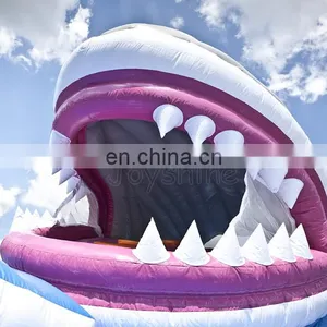 Event Interactive Sports Games Fun Inflatable Snappy Shark For Sale thumbnail-4