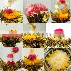Top Quality Natural and Organic Blooming Tea ,China Best Selling Flower Blooming Tea thumbnail-1