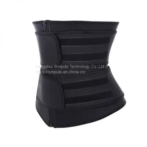 Double Compression Waist Trainer Corset With Zipper thumbnail-1