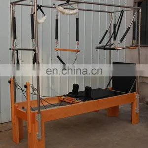 Wood Pilates Reformer Machine Cadillac Reformer With Full Trapeze SNP11 thumbnail-1