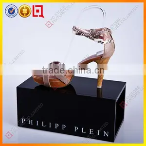 First Quality Black Acrylic Shoe Display Stand thumbnail-1
