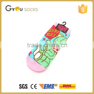 Happy Bear Bright Color Cotton Printed Socks Hot Sale thumbnail-1