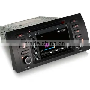 7" 1 Din 7 Inch Car DVD Player for 5er E39 X5 E53 China Supercharger Auto Accesories Erisin ES7153B thumbnail-3