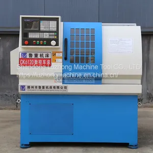 CK6120 CK6125 Mini CNC Lathe Small Gear Head Lathe Machine For Sale thumbnail-4