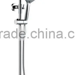 Simple Sliding Rail Bath Shower Set With Mixer thumbnail-1