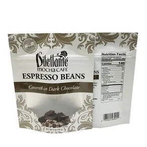 Digital Print Stand Up Aluminum Foil Plastic Zipper Pouch Package Doypack For Nut Snack thumbnail-3