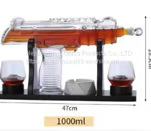 China - Made Shaped Glass Craft Decanter Without Lead and Mercury Safety and Health thumbnail-1