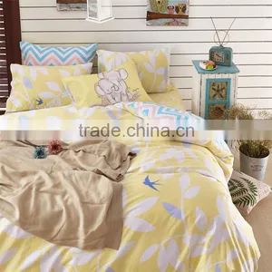 Professional Manufacture 40s Bedding Set 128*68 Pigment Printing Cotton Flat Sheet Sets Whole Home Comforter Sets thumbnail-1