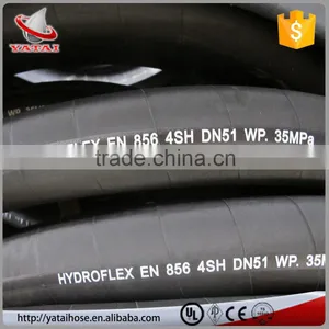 High Pressure 50mm Soft Hydraulic Hose for Heavy Machinery thumbnail-3