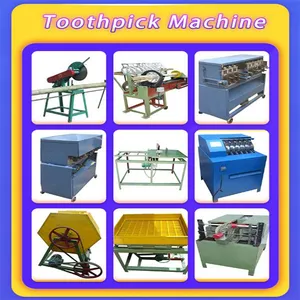 Automatic Mini Cinnamon Wood Bamboo Toothpick Machine De Production Line China Cost thumbnail-1