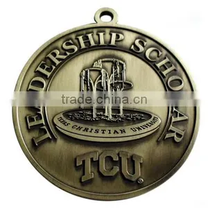 3D Custom Casting Kung fu Metal Medal With Ribbon thumbnail-6