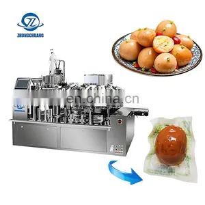 Custom Vegetable Cubed Foodstuff Fresh Maintaining High Speed Premade Bag Sealer Packing Automatic Vacuum Pack Machine for Food thumbnail-1