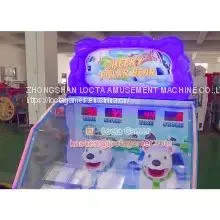 Guangdong Zhongshan Tai Le Play Children's Indoor Video Game Coin-operated Self-service Amusement Equipment Naughty Polar Bear Ball Shooting Machine Classic Game Win the Lottery thumbnail-5