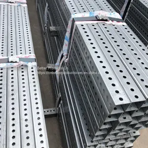 Galvanized Perforated Square Post thumbnail-1