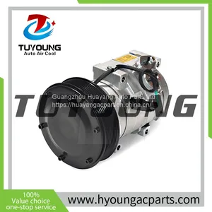 China Supply Auto Air Conditioning Compressor Grooves: 8 10S15C 14X-911-7112 for Komatsu, HY-AC2391 thumbnail-1