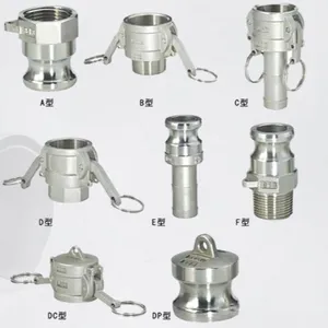 Stainless Steel SS 304 SS 316 Camlock Quick Coupling Type A/B/C/D/E/F/DC/DP thumbnail-2