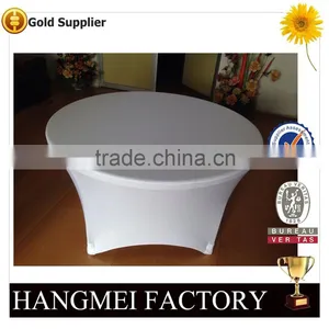 Spandex And Polyester Fabric Wholesale Stretch Table Cover HM-ZB53 thumbnail-4