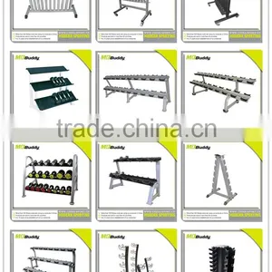 Promotional Price 10 Columns Dumbbell Rack thumbnail-1