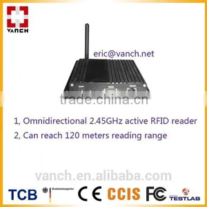 POE Omnidirectional 2.45GHz Active RFID Reader thumbnail-1