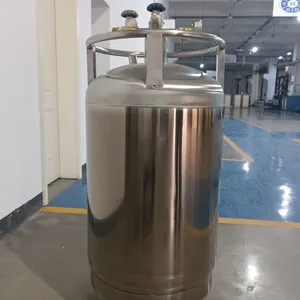 Self Pressurized Tank YDZ-150 Price Discount Laboratory Stainless Steel Liquid Nitrogen Tank thumbnail-5
