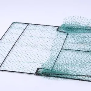Bird Nets Humane Traps Sparrow Bird Pigeon Quail Humane Live Catching Bird Cage Size 50x60cm thumbnail-4