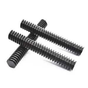 Square Threaded Rod and Nut Trapezoidal Threaded Rod Threaded Nylon Rod thumbnail-1