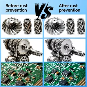 RSB-606 Water-based Rust Inhibitor Good Stability For Short-term Anti-rust & Anti-corrosion Remove Light Oil For Iron Carbon Alloy Steel Parts OEM ODM thumbnail-3