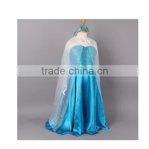 Wholesale 2015 Frozen Elsa Dress thumbnail-1