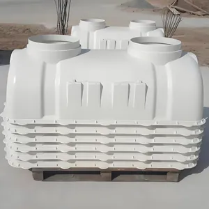30-Year Designed Life FRP Septic Tank, Leak-Proof Seamless Construction, 750 Gallons thumbnail-2