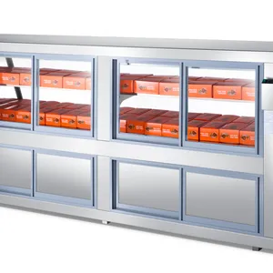 Glass Window Freezer，Beef Freezer，External Refrigeration Cabinet thumbnail-2