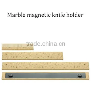2016 New Customized High Grade Marble Magnetic Knife Holder Kitchen Magnetic Utensil Holder4 Colors Available thumbnail-1
