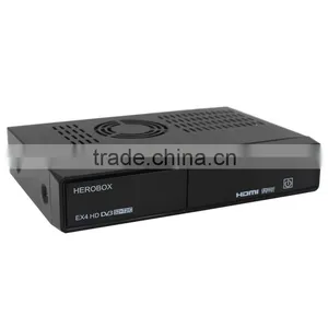 2016 Best Selling Europe ip tv Satellite Receiver HEROBOX EX4 HD Dvb S2+T2/C Tuner Satellite Receiver thumbnail-3