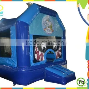 2014 Newest China 0.55mm PVC Cute Popular Inflatable Bouncer for Kids thumbnail-2