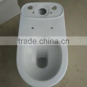 Porcelain Washdown Two Piece Toilet wc W8054 thumbnail-5