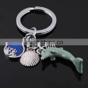 Metal Key Chain Manufacturer Wholesale Alloy Key Chain Dolphin Keychain thumbnail-1