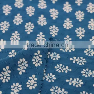 2017 Spring Top Selling Women Blouse Soft 100%Rayon 45S*45S Dobby Print Fabric thumbnail-5