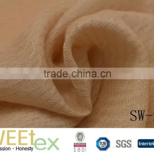 2017 Hot Selling Women Blouse Summer Drapey 100% Tencel/loycell Jacquard Dobby Fabric thumbnail-1