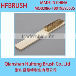 Wire Wooden Handle Brush thumbnail-1