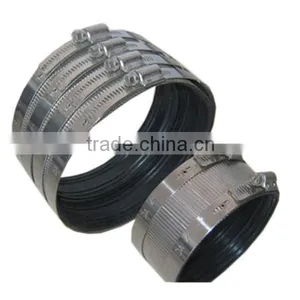 Factory Direct Supply A Type 4 Inch No Hub Pump Rubber Couplings With SS304 thumbnail-3